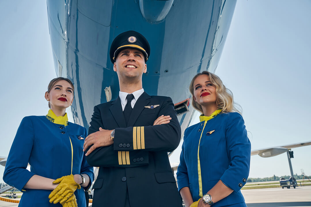 Aviation professionals networking